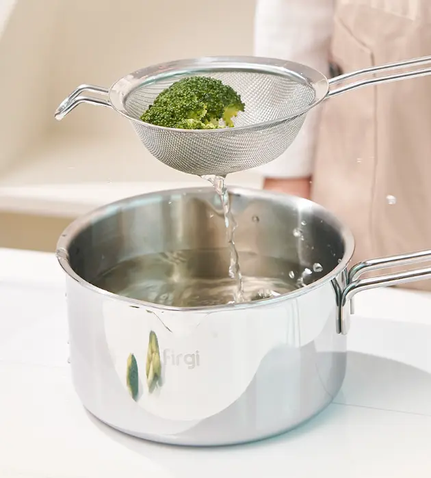 304 Stainless Steel Baby Food Strainer 8cm & 12cm